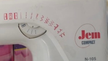چرخ خیاطی برند ژانومه مدل جم با قابلیت ۱۱ مدل دوخت